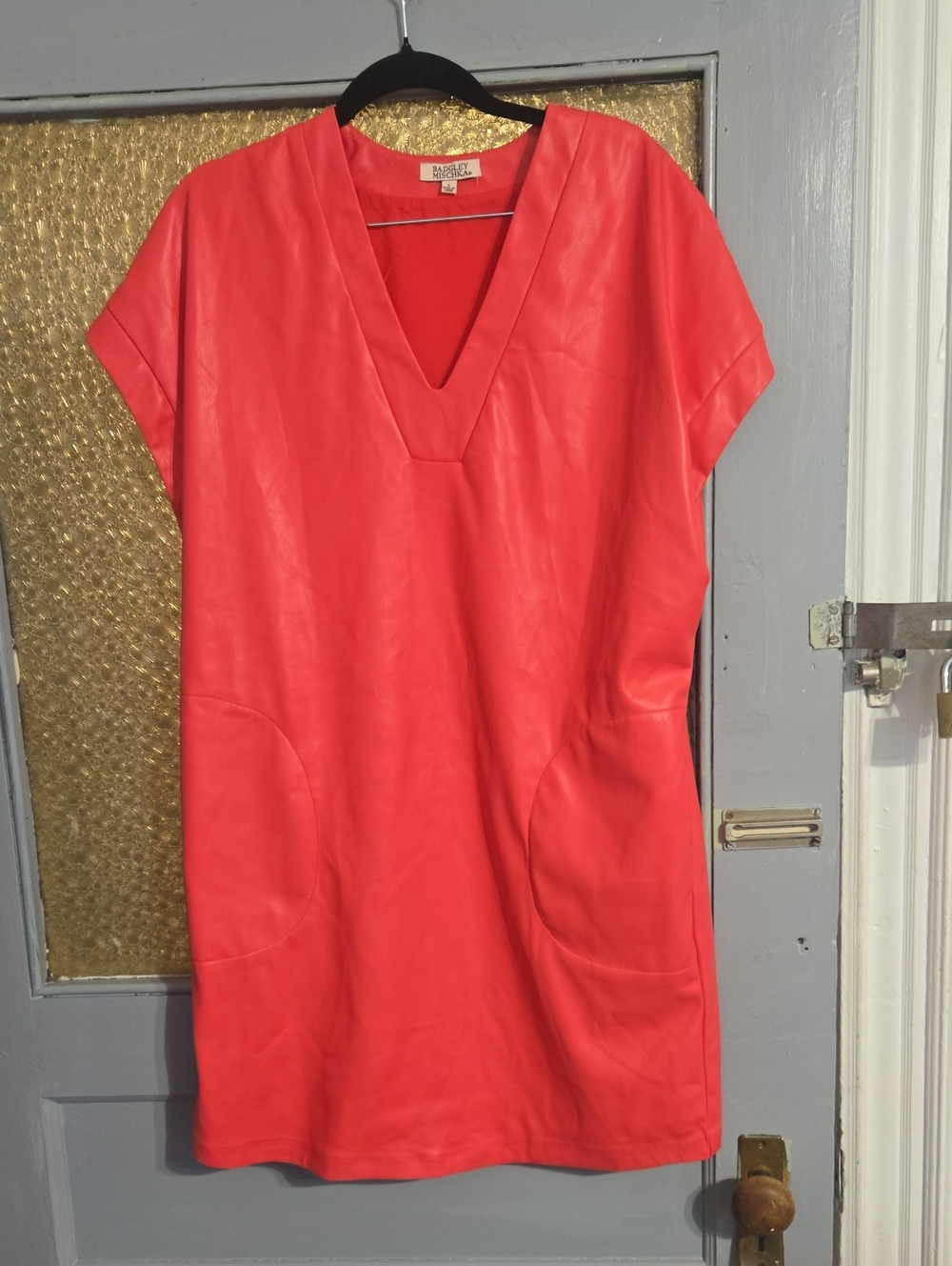 Badgley Mischka NWT Mini Sheath Dress With Pockets